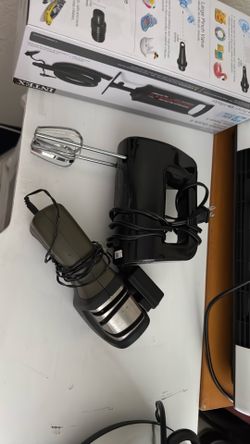 Hand mixer and electric knive sharpener