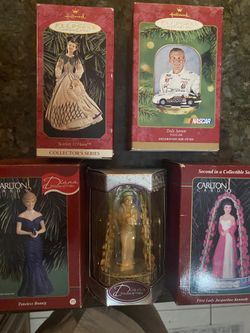 Collectible Christmas ornaments, spinners for ornaments