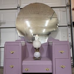 Vintage Wooden Vanity 