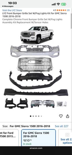 Bumper grille set