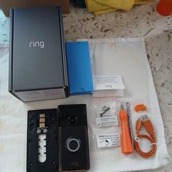 Ring video doorbell
