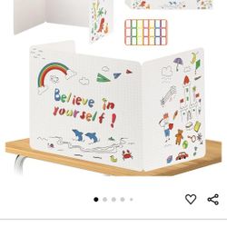 Privacy Boards for Student, Desk Dividers for Students, Cardboard Privacy Folders, Privacy Shield Folder Boards, Classroom Divider Shield for School T