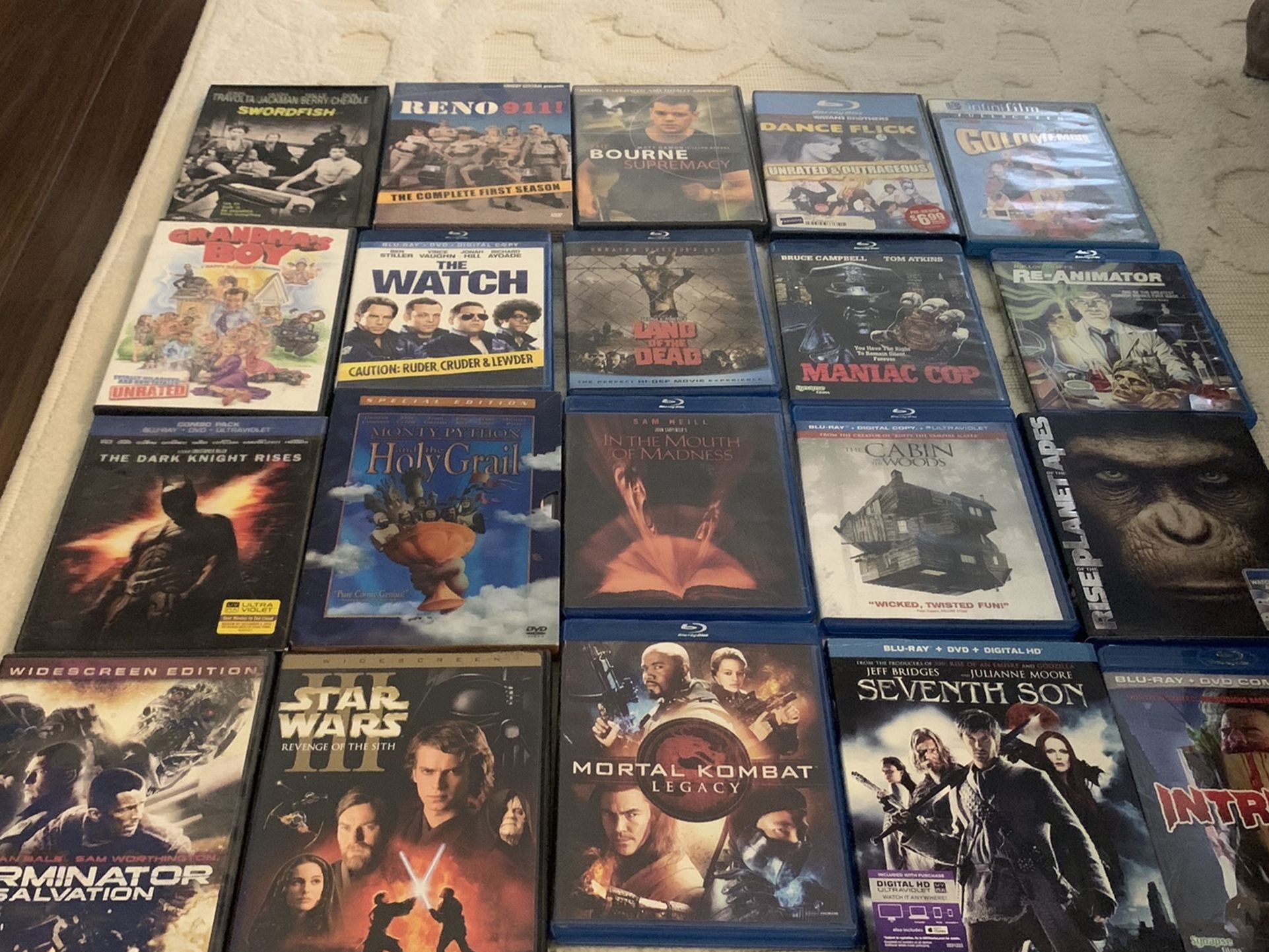 BluRay And DVD Movies