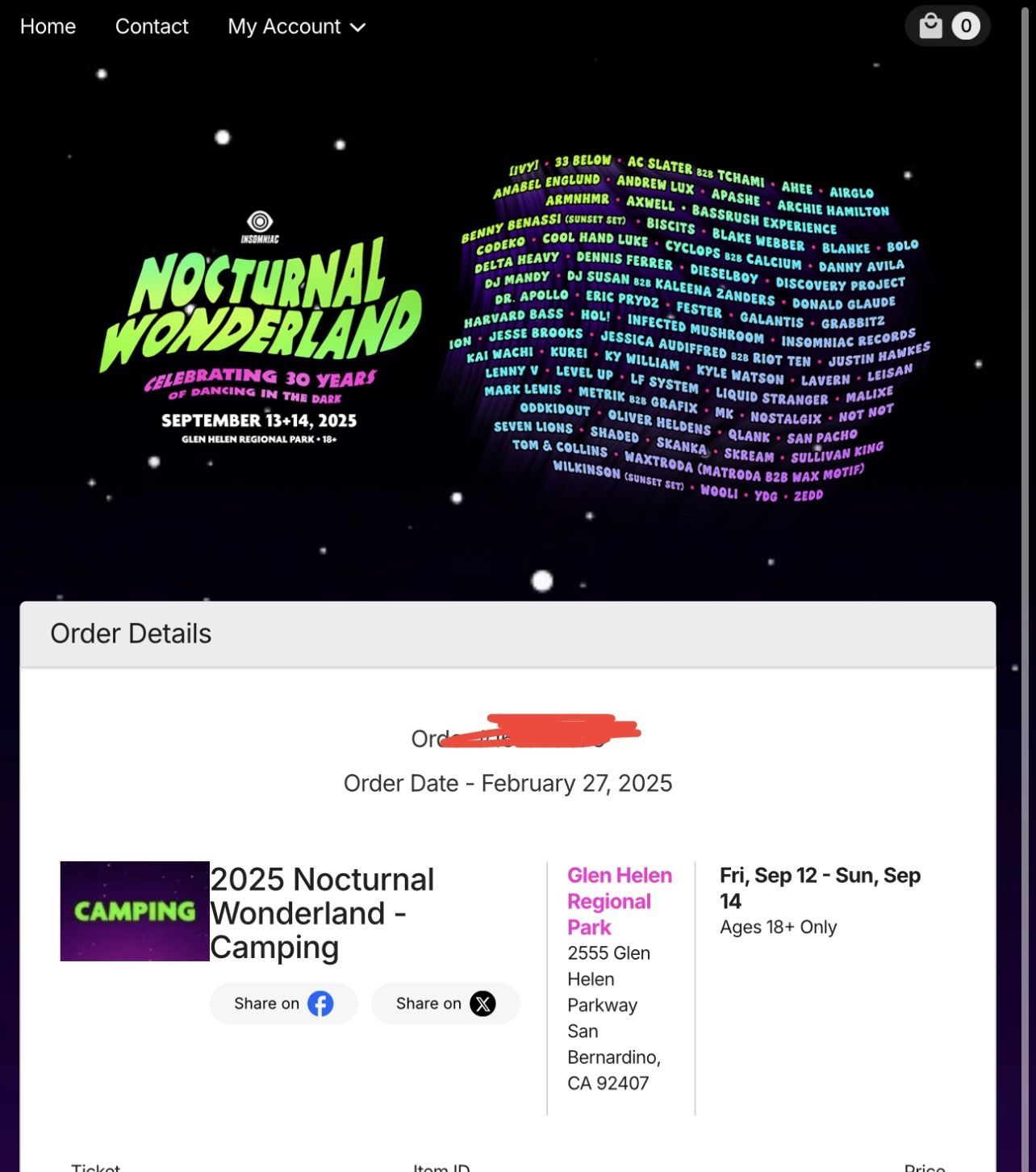 Nocturnal Wonderland Car Camping 2025