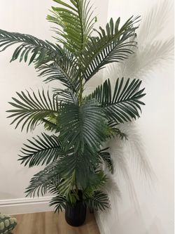 Living room fake plant