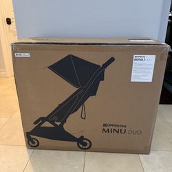 UPPAbaby Minu Duo Stroller Jake (black) Brand New 