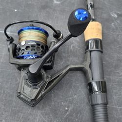 St Croix Sevin Reel /Rod Fishing Combo