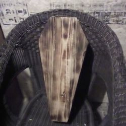 18-in Wood Coffin