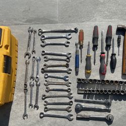 Tool Box Plastic With All Tools Included 