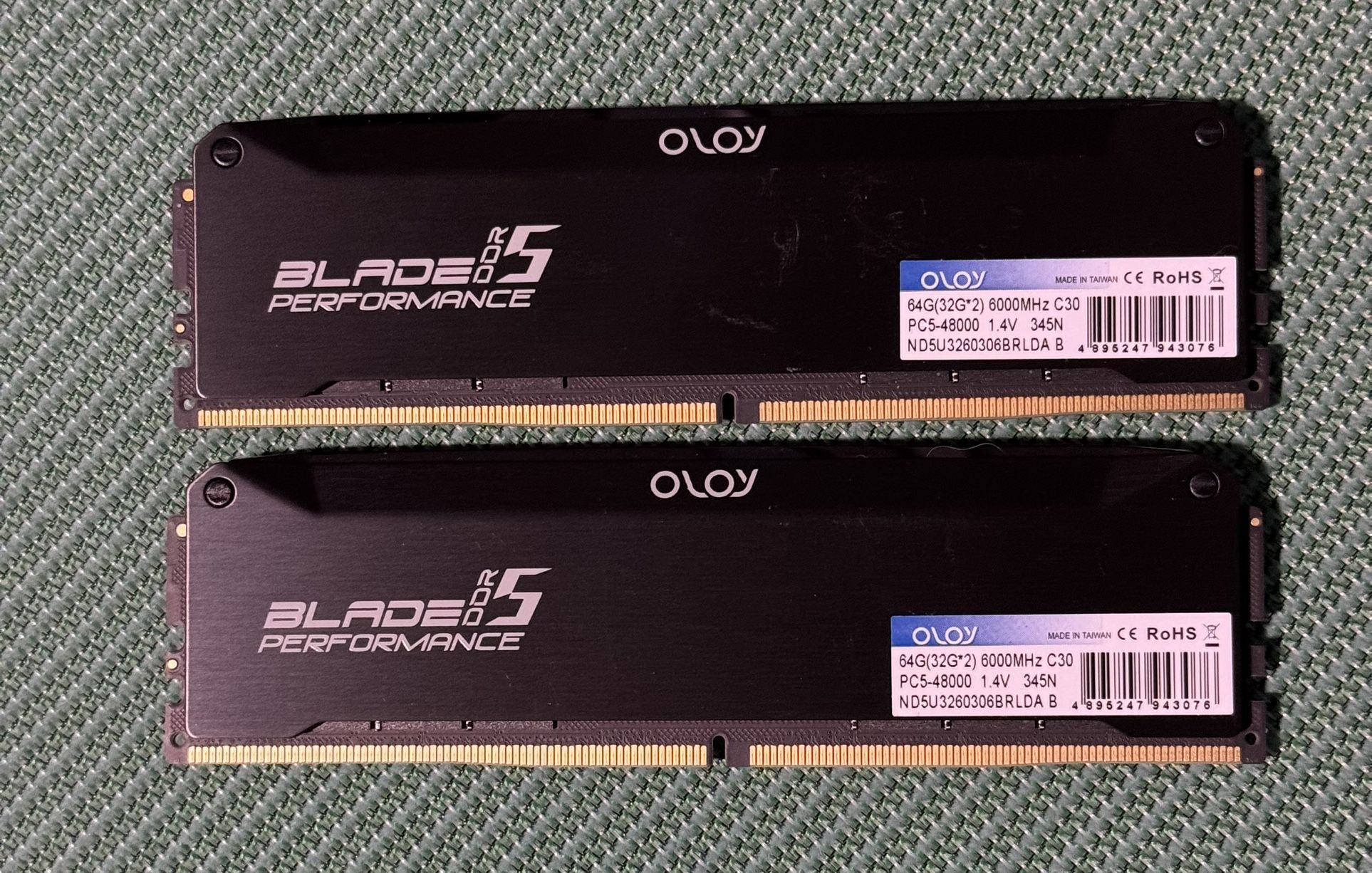OLOY BLADE ddr5 RAM 6000mhz 64gb kit (2 x 32gb) C30