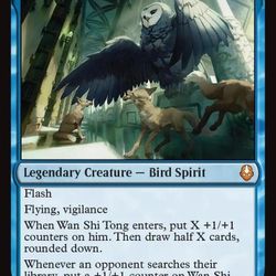 Foil Wan Shi Tong, Librarian - Avatar: The Last Airbender, Magic: The Gathering 