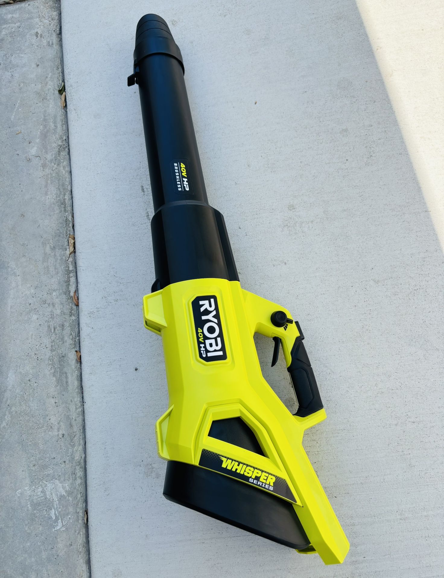 Ryobi 40V HP Brushless Whisper Series 160 MPH 650 CFM Cordless