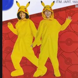 Pikachu Pokemon Costume size 5-6