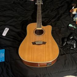 Washburn WD12SCE Acoustic Guitar