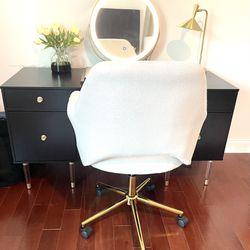 Vanity/Office Desk & Chair 