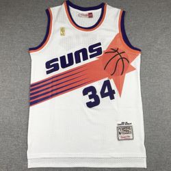 Suns Charles Barkley Mitchell And Ness Jersey Size Medium And Large 