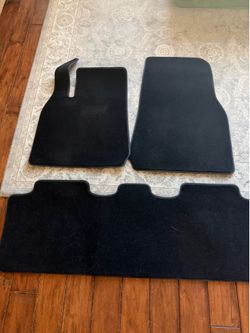 Tesla model Y factory floor mats