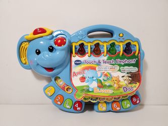 VTech Touch and Teach Elephant Interactive Learning Toy