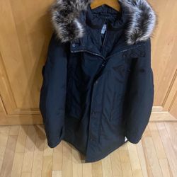 Michael Kors Faux Fur Jacket 