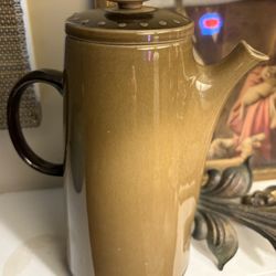 Vintage Franciscan Discovery Coffee Pot Stoneware