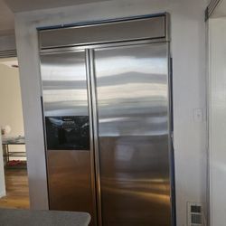 46 Inch Built In Side By Side Refrigerator