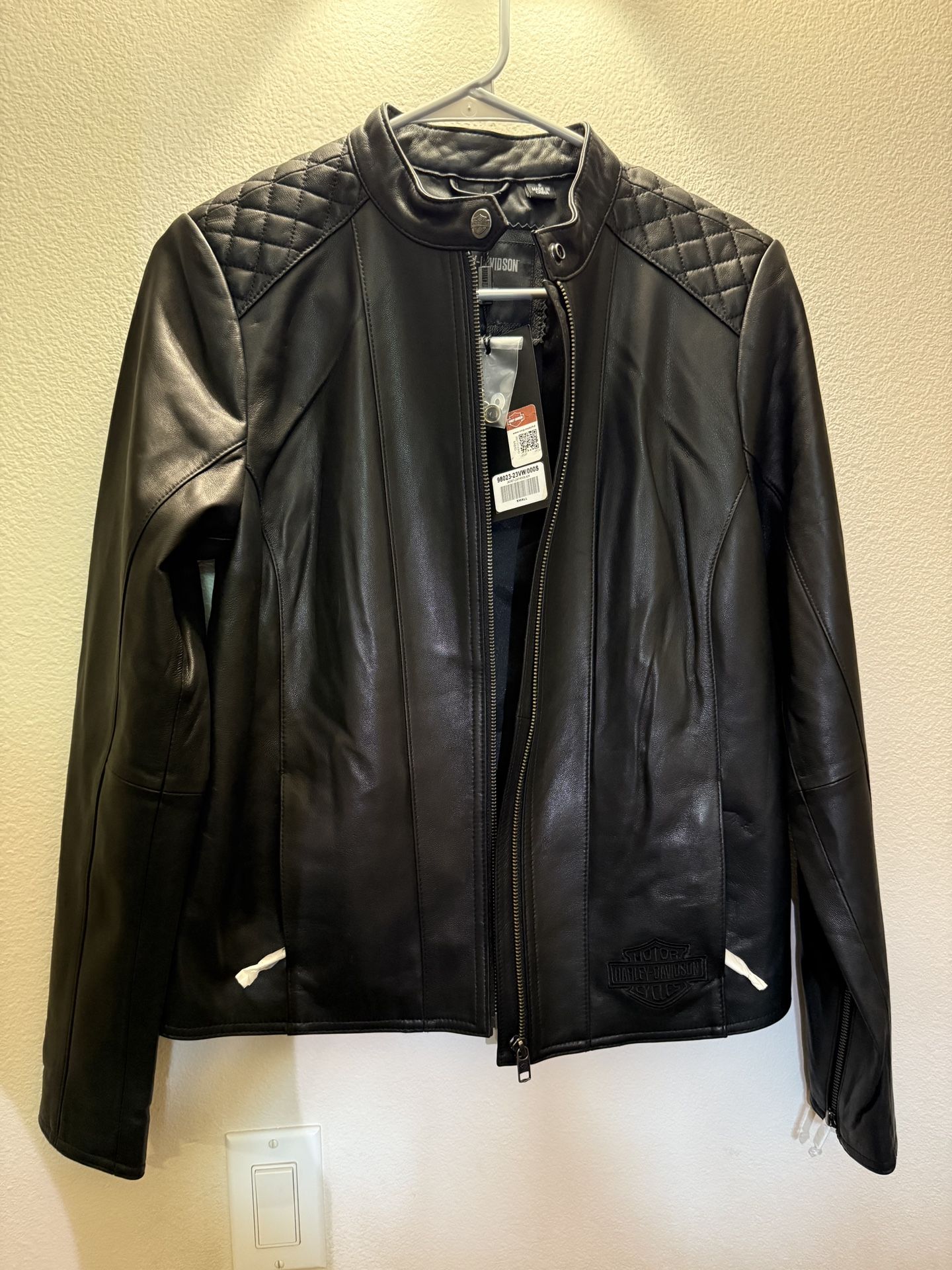 Harley-Davidson® Women's Scene Supreme Leather Jacket - Black