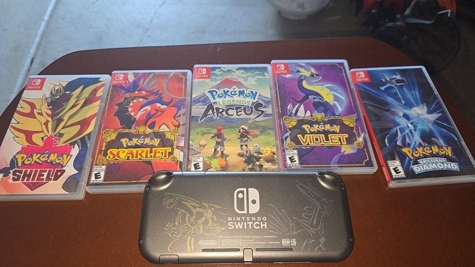 PokEmon Palkia Diaga switch LITE BUNDLE
