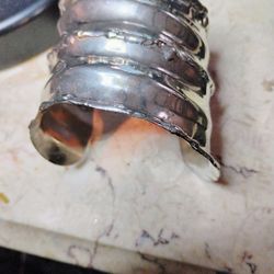 Sterling Silver Handmade Vintage Bracelet 