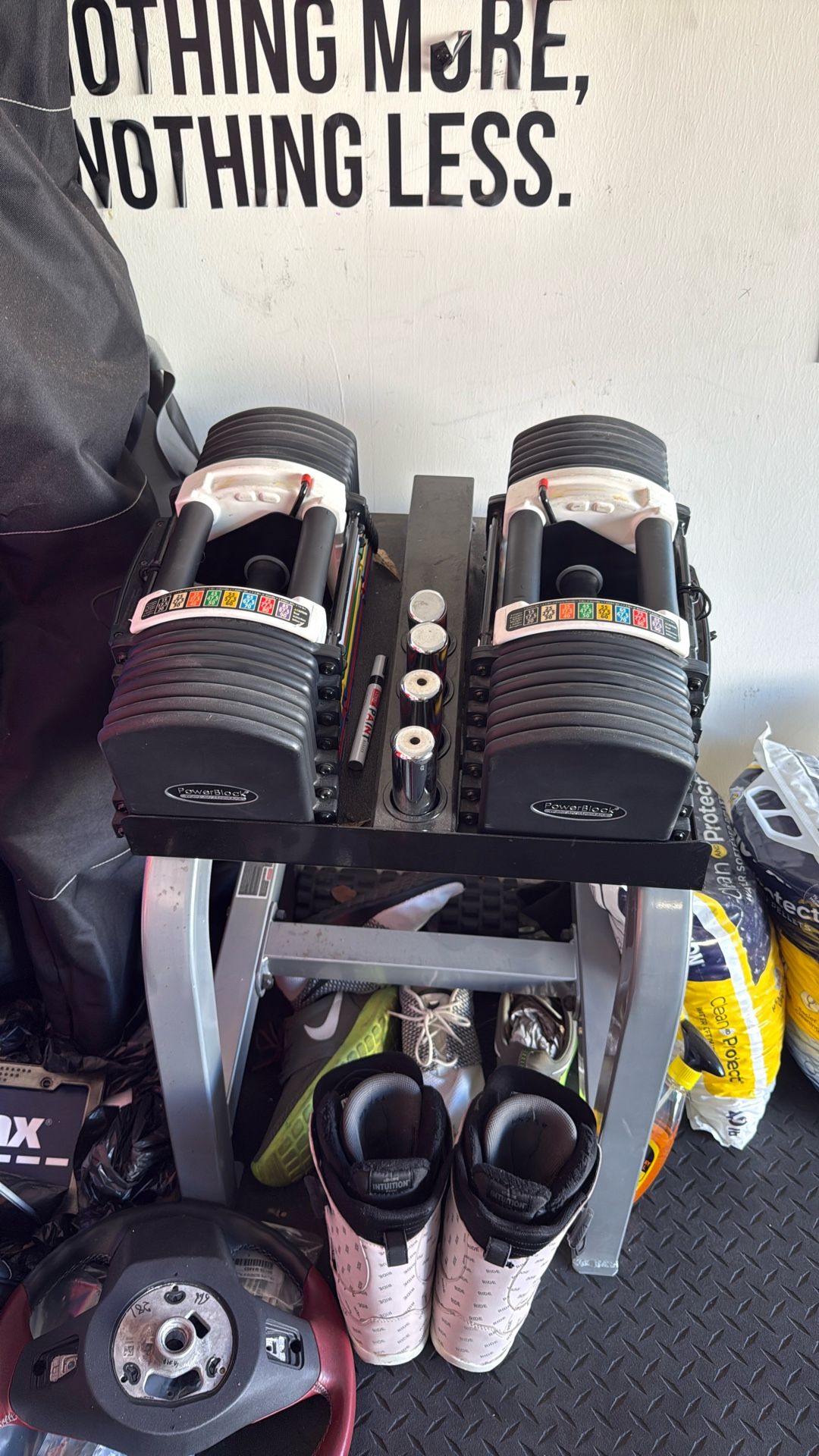 Power Block 90 Lbs With Stand