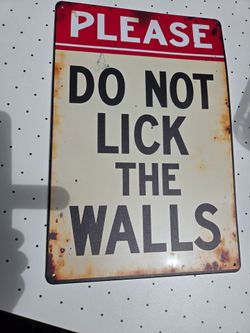 2 Metal Signs