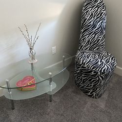 Chair  & Coffee  Table 