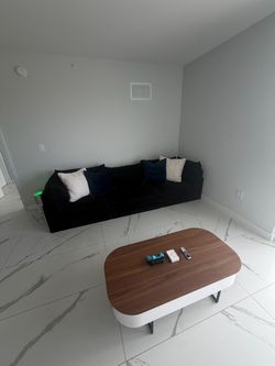 Black couch