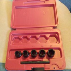 CRAFTSMAN 6pc Bolt-Out Plus Damaged Bolt/Nut Remover 