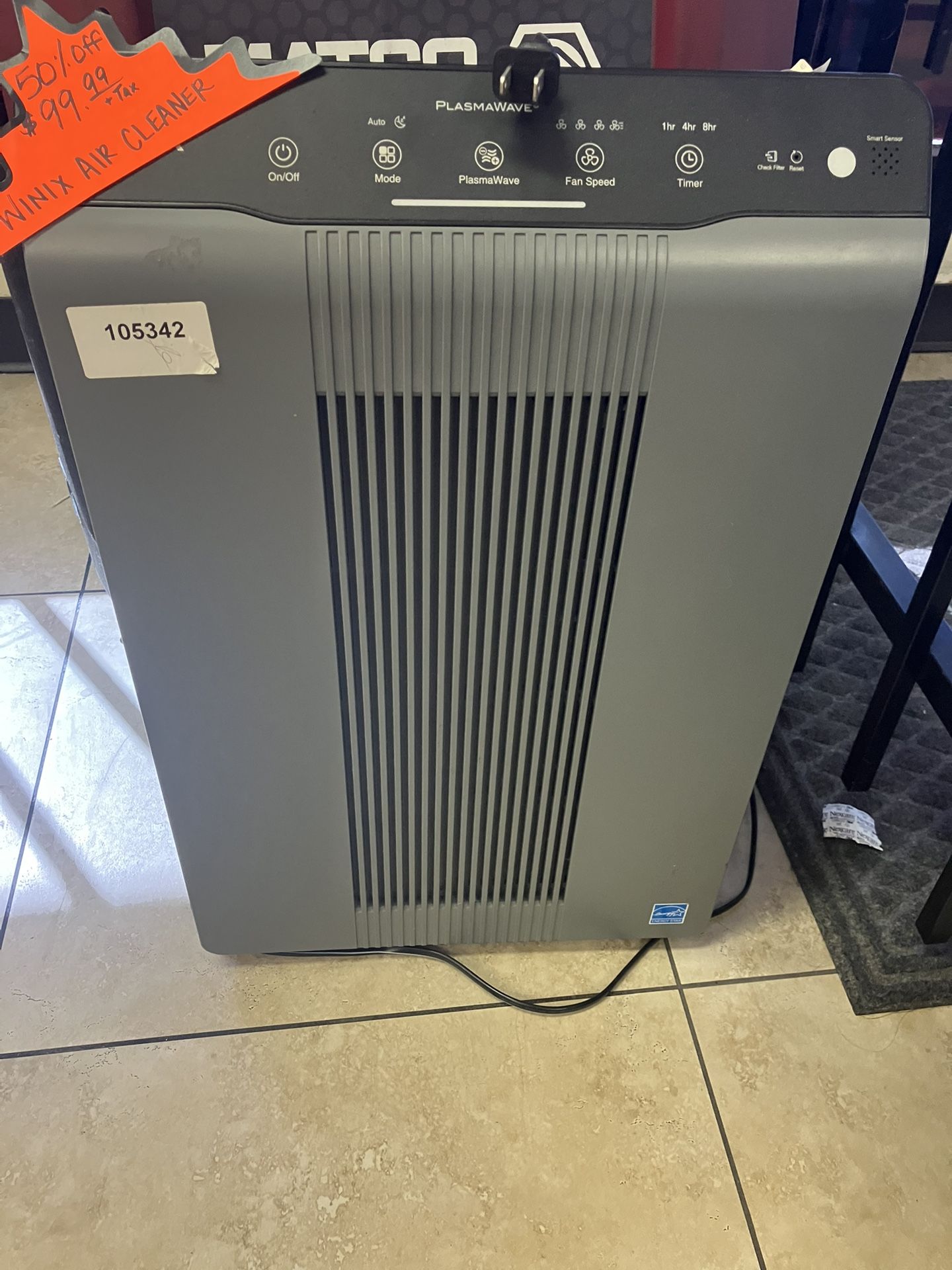 Winix Air Cleaner 105342 1 Jar