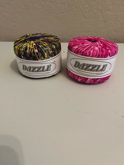 Dazzle Yarn - 2 skeins