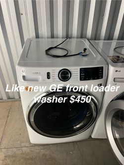 Like new GE front loader washer