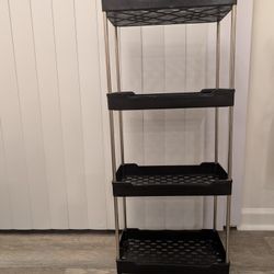 Mobile Storage Cart Plastic 