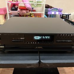 TECHNICS 5-DISC CAROUSEL CD PLAYER 