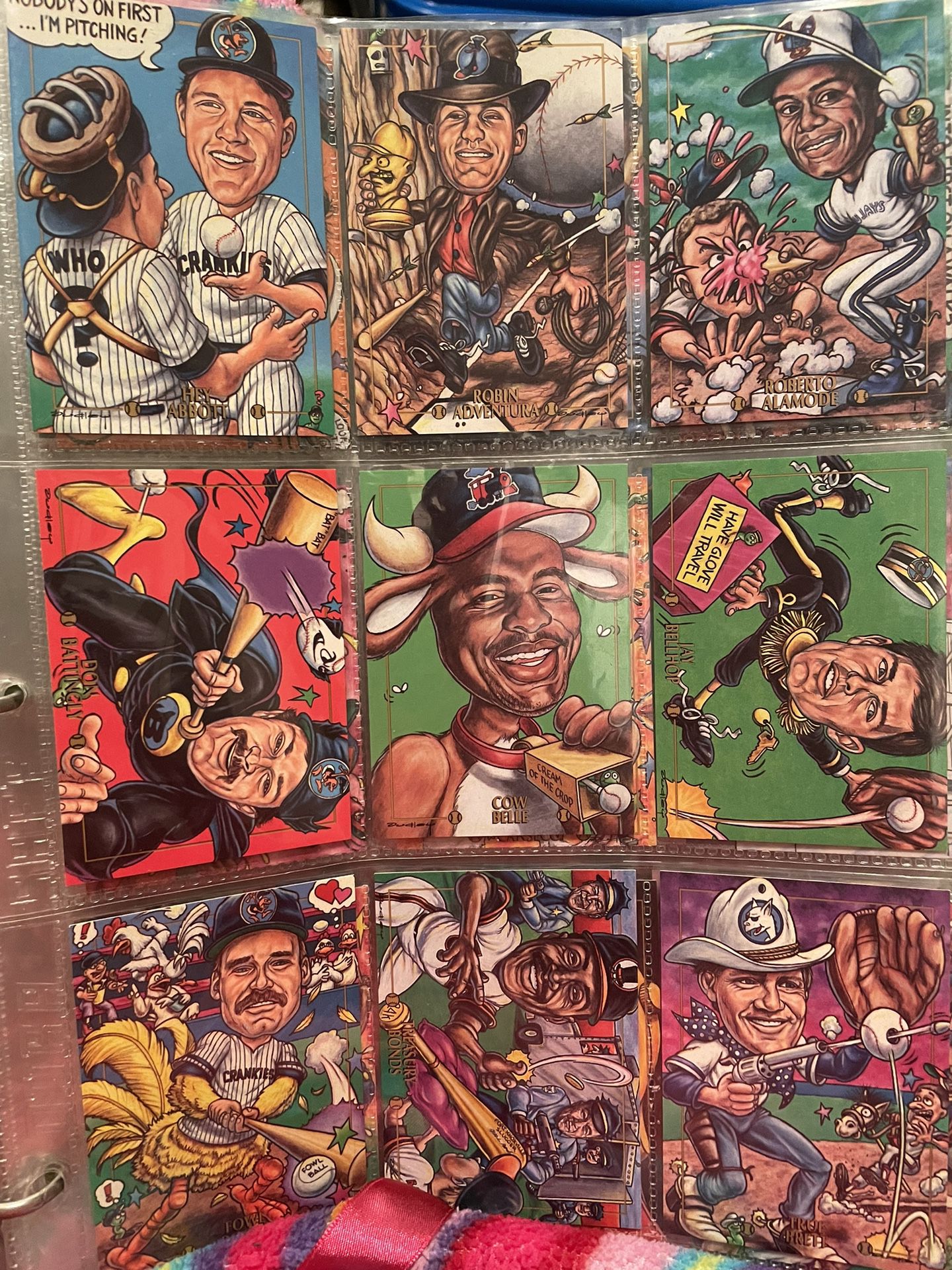 1993 Cardtoons Baseball Card Collection 