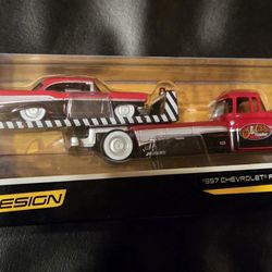 Maisto Desion  Elite Transport  1957 Chevrolet Flatbed , 1957 Chevrolet Bel Air