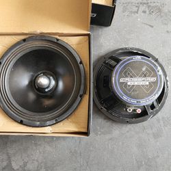 Crossfire XS-M10 10 Inch Midrange Speakers 
