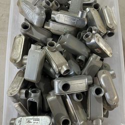 HUGE LOT* Conduit 3/4” Body With Covers