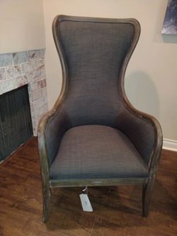Grey High Back Designer Chair