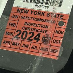 2024 Inspection Stickers