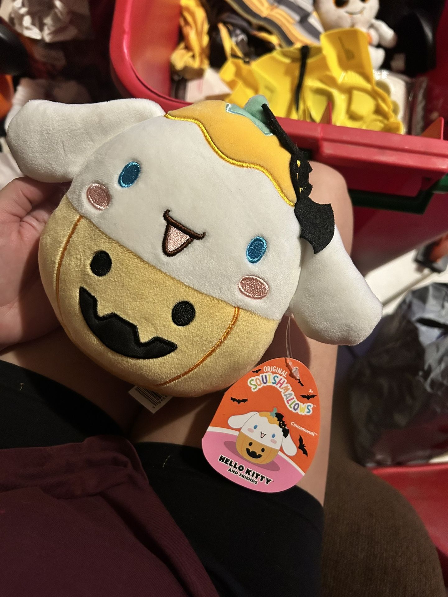 Hello Kitty Cinnamoroll Pumpkin Squishmallow