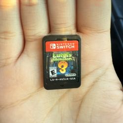 Luigi’s Mansion Nintendo Switch Card