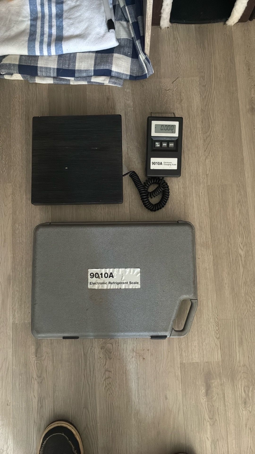 Portable 9010A Slimline Electronic Refrigerant Scale