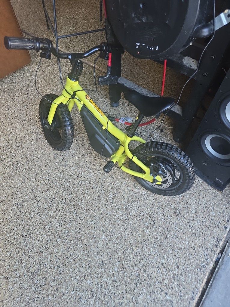 New MASSIMO electric Balance Bike