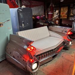 1959 Cadillac coupe de ville car couch sofa art man cave custom 