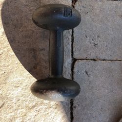 Dumbbell 15 Lbs 1 Pcs